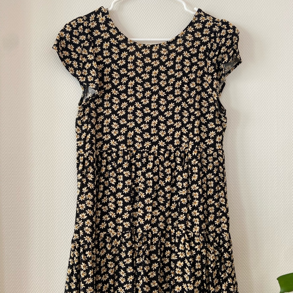 Black floral dress from American eagle